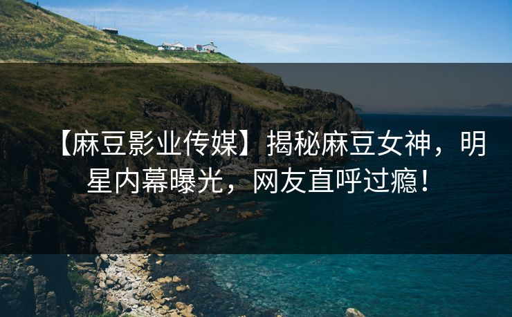 【麻豆影业传媒】揭秘麻豆女神，明星内幕曝光，网友直呼过瘾！